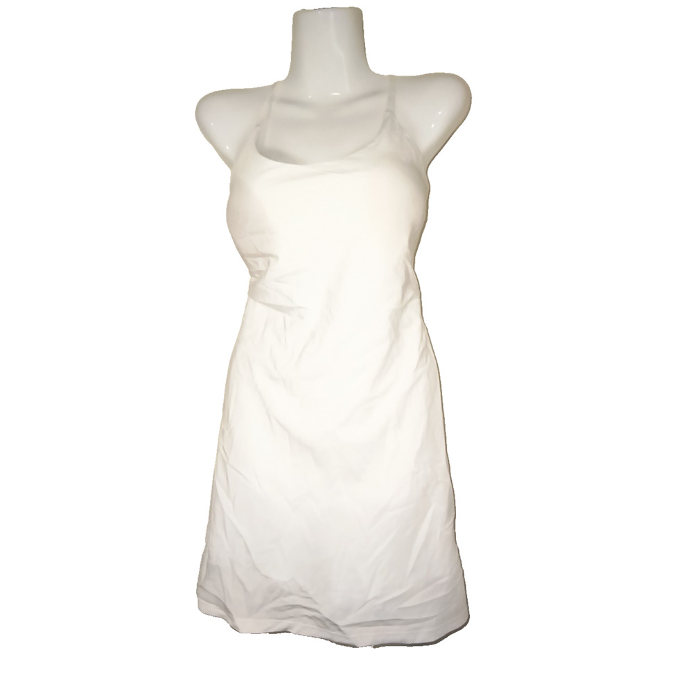 Ovruns Women’s White Strapless Bodycon Dress Size L W004